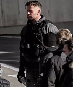 Chris Hemsworth Extraction 2 Grey Jacket