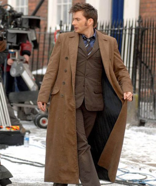 10th Doctor Brown Coat