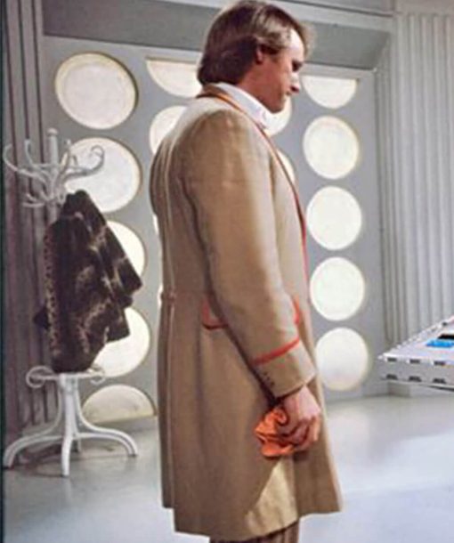 Fifth Doctor Beige Coat