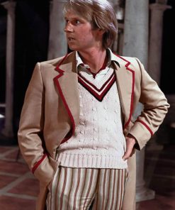 Fifth Doctor Beige Coat