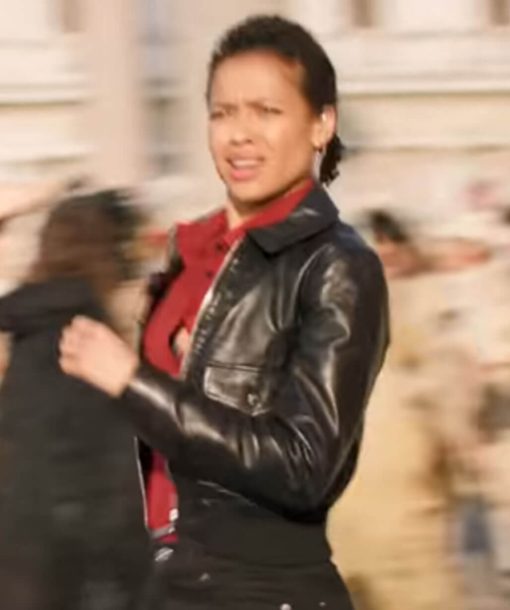 Gugu Mbatha-Raw Lift Abby Leather Jacket