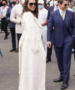 Hayley Atwell White Coat