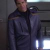 Jonathan Archer Star Trek Enterprise S1 Quilted Jacket