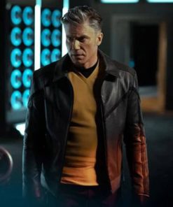 Captain Pike Star Trek Strange New Worlds Grey Jacket