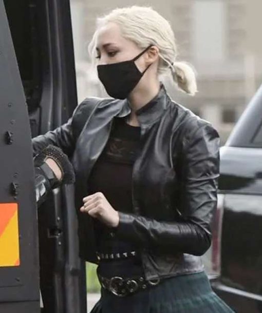 Pom Klementieff Leather Jacket