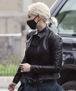 Pom Klementieff Leather Jacket