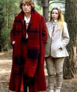 Fourth Doctor Red Wool Coat