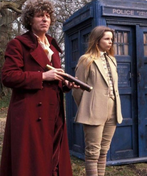 Fourth Doctor Red Wool Coat