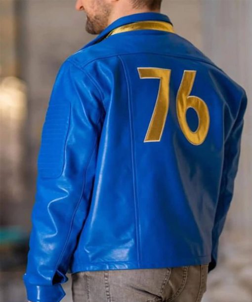 76 Fallout Blue Jacket