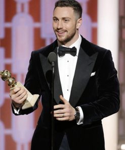 Aaron Taylor-Johnson Velvet Blazer