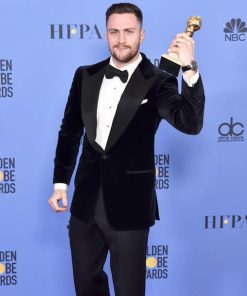 Aaron Taylor-Johnson Velvet Blazer