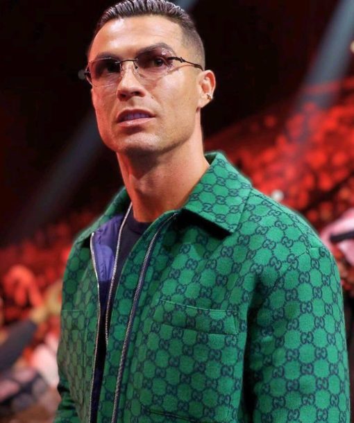 Cristiano Ronaldo Green Jacket