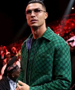 Cristiano Ronaldo Green Jacket