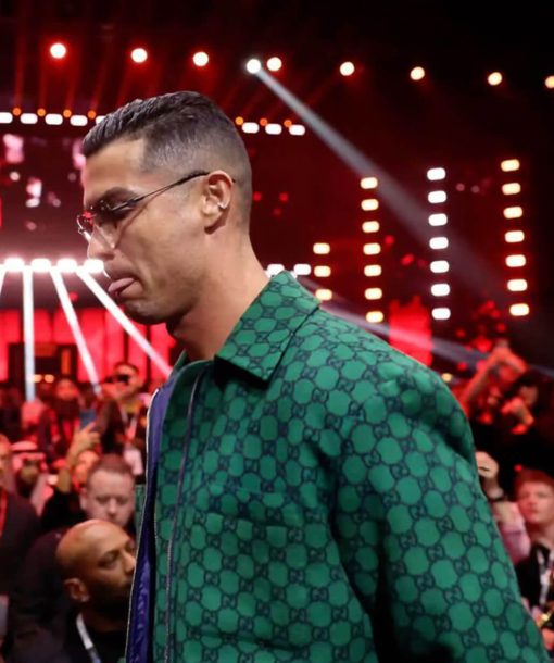 Cristiano Ronaldo Green Jacket