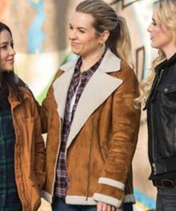 Briana Buckmaster Shearling Jacket