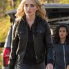 Kathryn Newton Black Leather Jacket