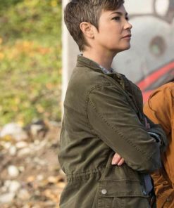 Kim Rhodes Green Jacket