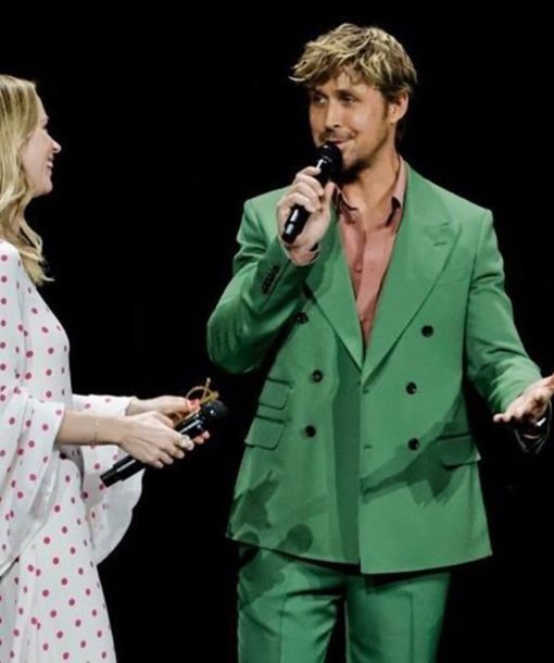 Ryan Gosling Green Blazer