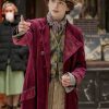 Timothée Chalamet Velvet Coat