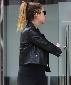 Ashley Benson Leather Jacket