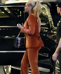 Beyoncé Orange Suit