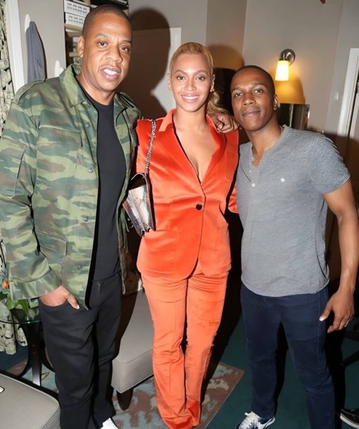 Beyoncé Orange Suit