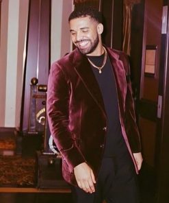 Drake Maroon Blazer