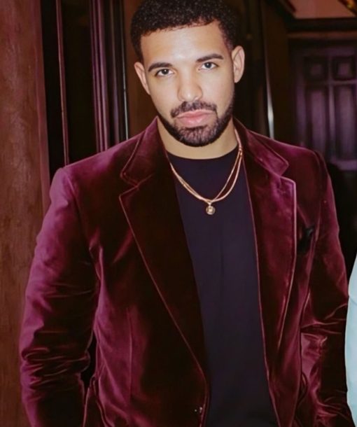 Drake Maroon Blazer