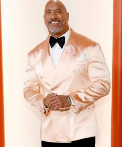 Dwayne Rock Johnson Velvet Blazer