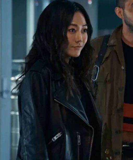 Kimiko Miyashiro Leather Jacket