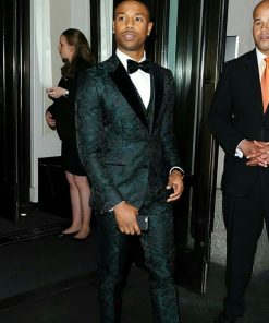 Michael B. Jordan Black Suit