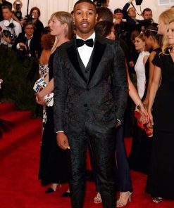 Michael B. Jordan Black Suit