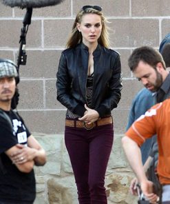 Natalie Portman Black Jacket