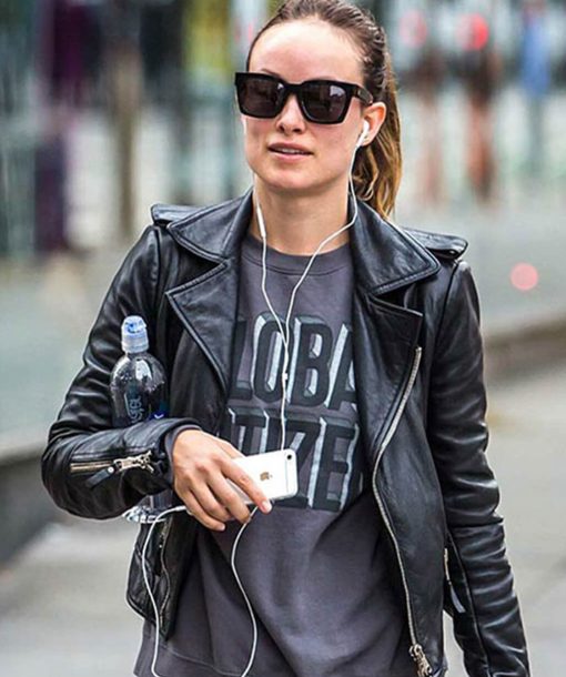 Olivia Wilde Leather Jacket