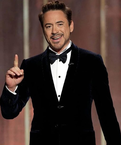 Robert Downey Jr Velvet Blazer