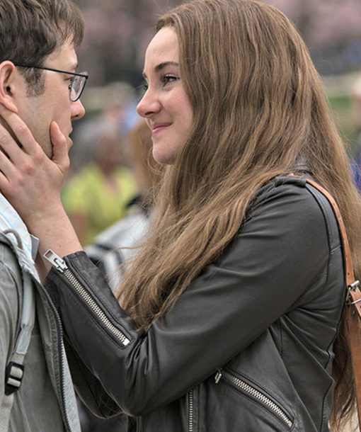 Shailene Woodley Leather Jacket