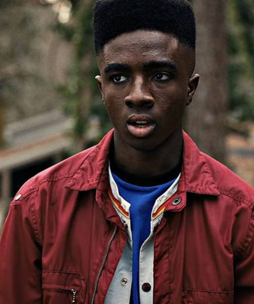 Lucas Sinclair Maroon Jacket