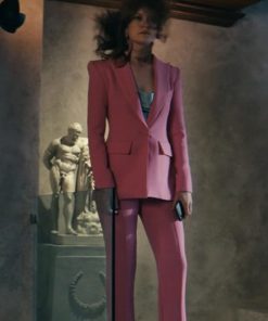 Ashley Barrett Pink Suit