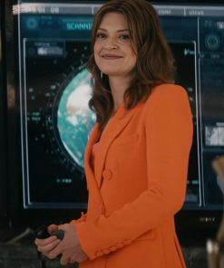 Ashley Barrett Orange Suit