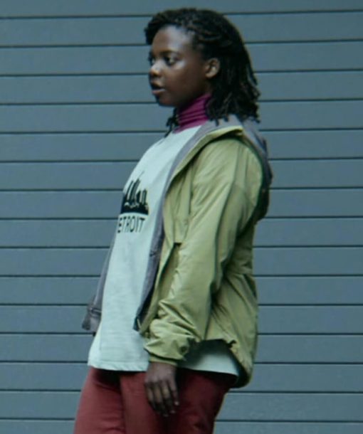 Sister Sage Hooded Green Jacket