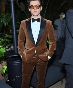 Tom Holland Brown Suit