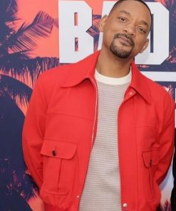 Will Smith Red Jacket