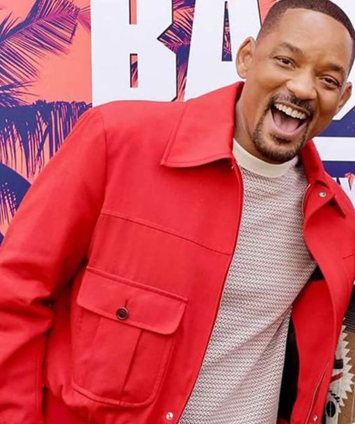 Will Smith Red Jacket