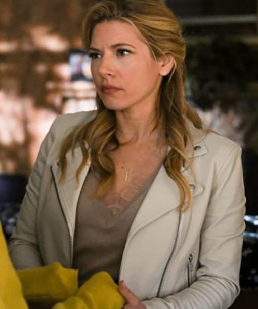 Katheryn Winnick White Jacket