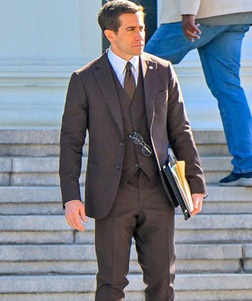 Jake Gyllenhaal Brown Suit