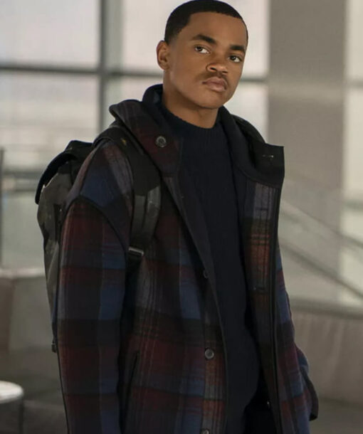 Tariq St Patrick Plaid Coat