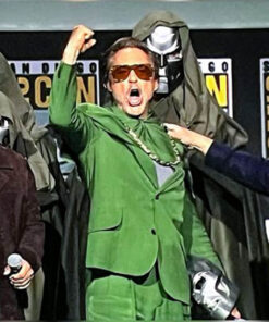 Robert Downey Jr Green Suit