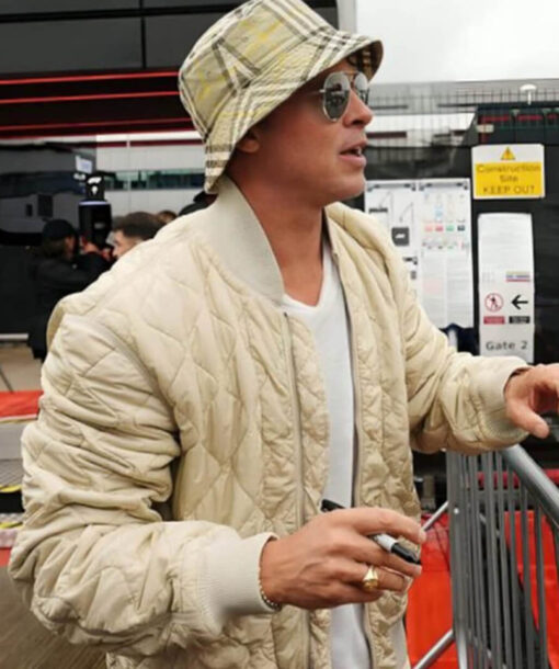 Brad Pitt Bomber Jacket