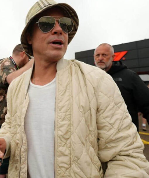 Brad Pitt Bomber Jacket