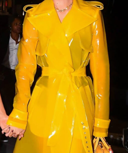 Gigi Hadid PVC Coat